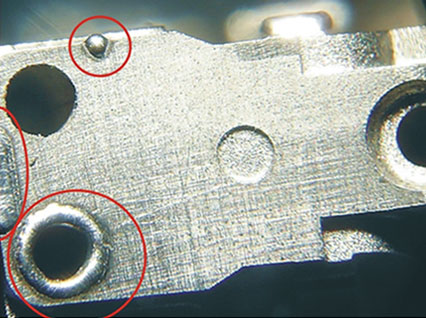 <a href='http://www.vennger.cn/product/3.htm' class='text_a'>模具激光焊機</a>修復模具效果